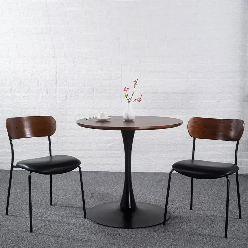 Light luxury back chair Nordic dining chair custom soft bag seat cushion wrought iron dining table chair wholesale negotiation Oasis Select