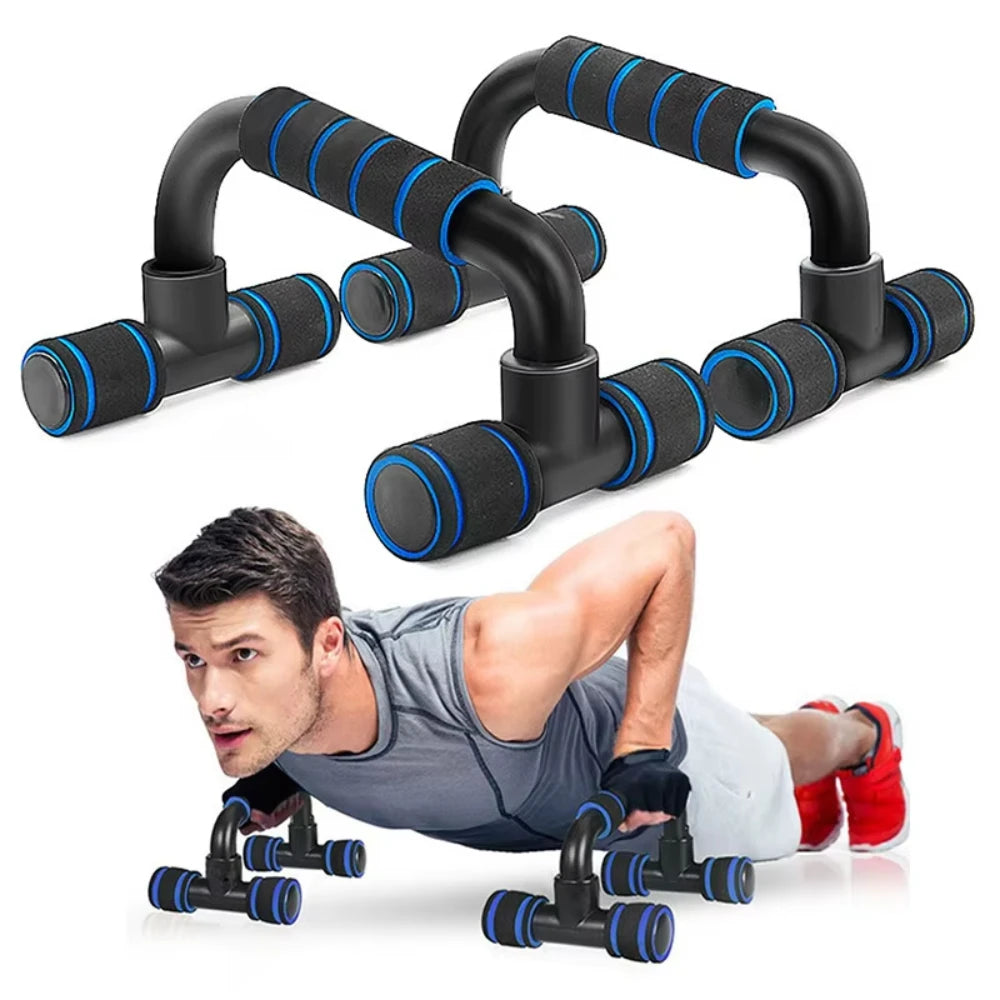 Non-Slip Push Up H-Shaped Support Bar Stand Home Fitness Power Rack Gym Handles Pushup Bars Exercise Arm Chest Muscle Training Oasis Select
