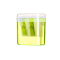 A color random student two-hole pencil sharpener for children's school supplies - a must-have for starting school Oasis Select Yellow