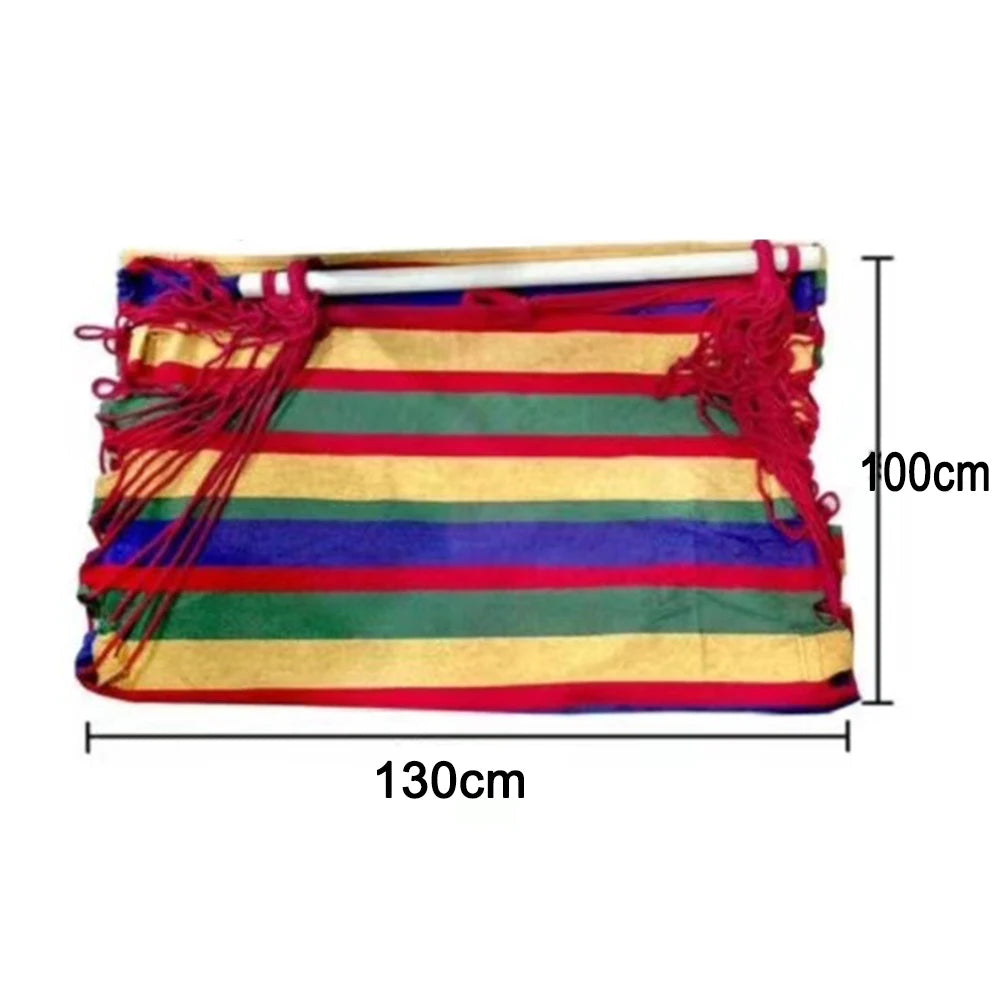 Outdoor Indoor Camping Rope Bed Home Garden Hanging Chair Fabric 120KG Hanging Hammock Hammock Chair Hammock Swings Swing Seat Oasis Select