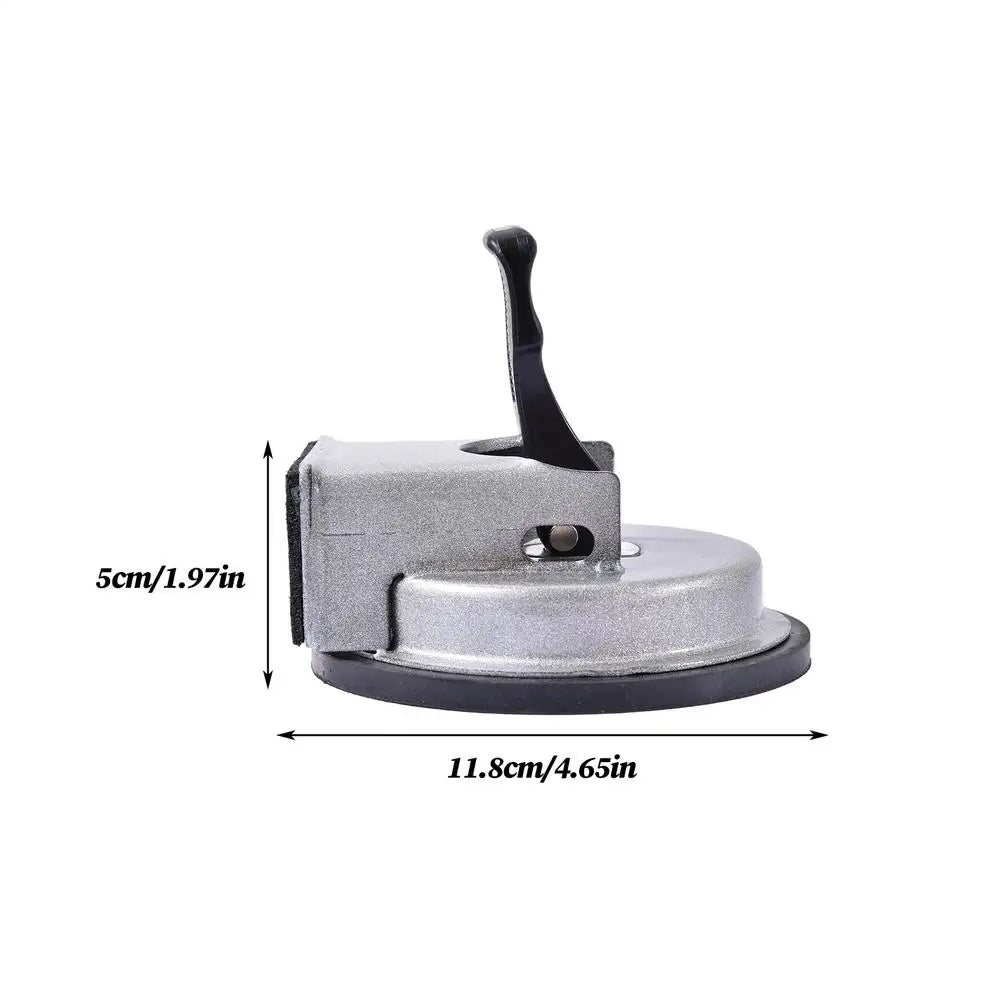 Floor Fixer Tool Heavy Duty Grabber with Suction Cup Vacuum Tile Flooring Slat Grabber for Baseboard Paver Construction Tile Oasis Select Silver