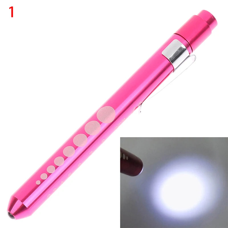 Oral Xamination Pen Light, Pen Flashlight, Pupil Examination Pen Light, Medical Pen Light With Pupil Gauge And Ruler Oasis Select MR-06