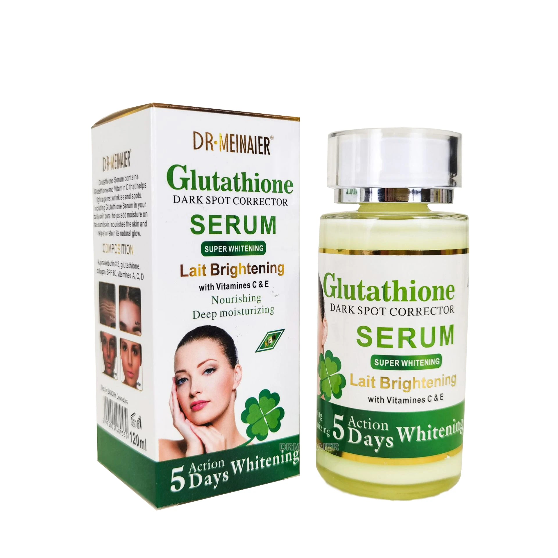 120ml Glutathione Face & Eye Serum – Brightening & Vitamin C