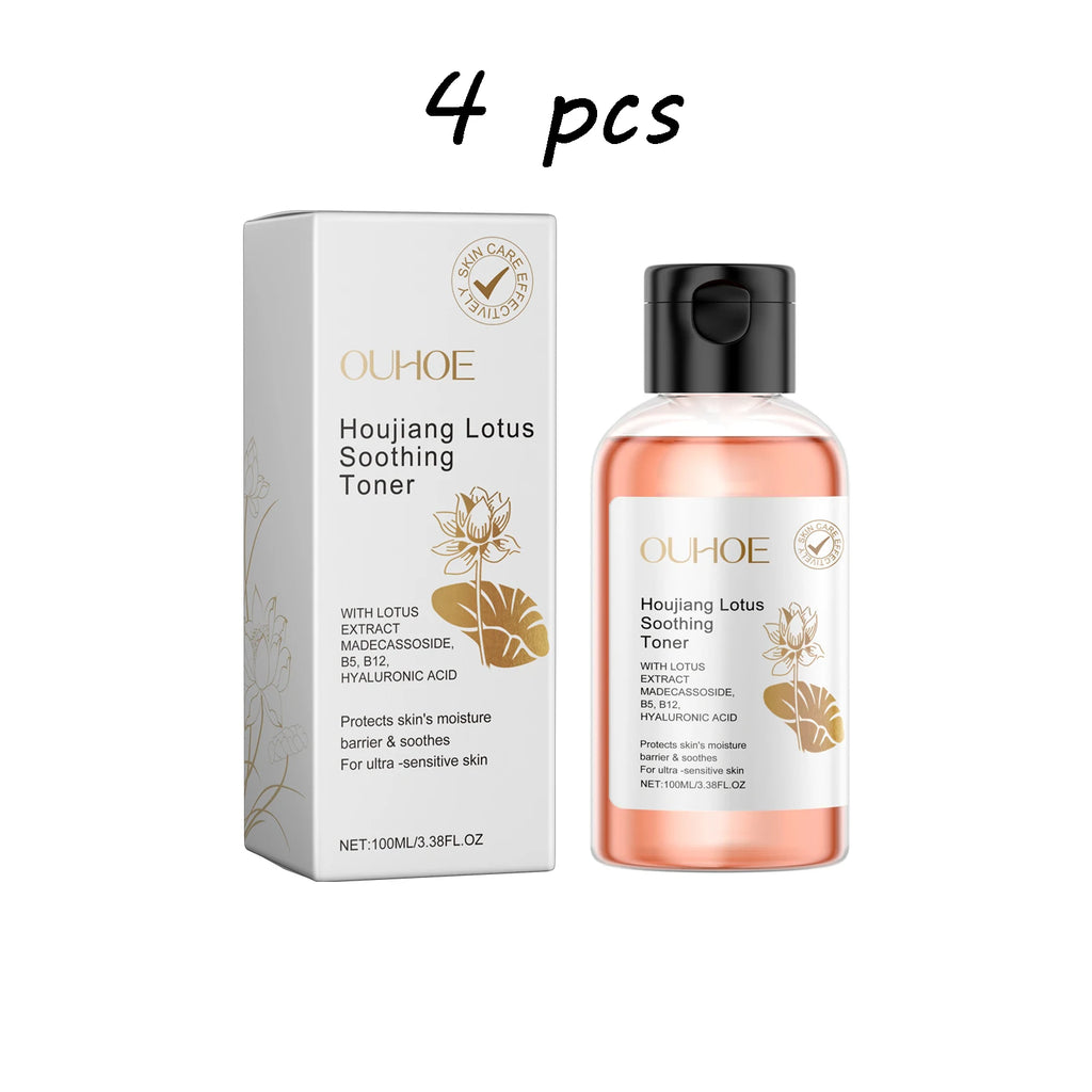 100ML Lotus Facial Toner Daily Moisturizing Reduce Dryness Enhance Smoothness Soothing Redness Softening Natural Face Care Toner Oasis Select buy 2 free 2 United States