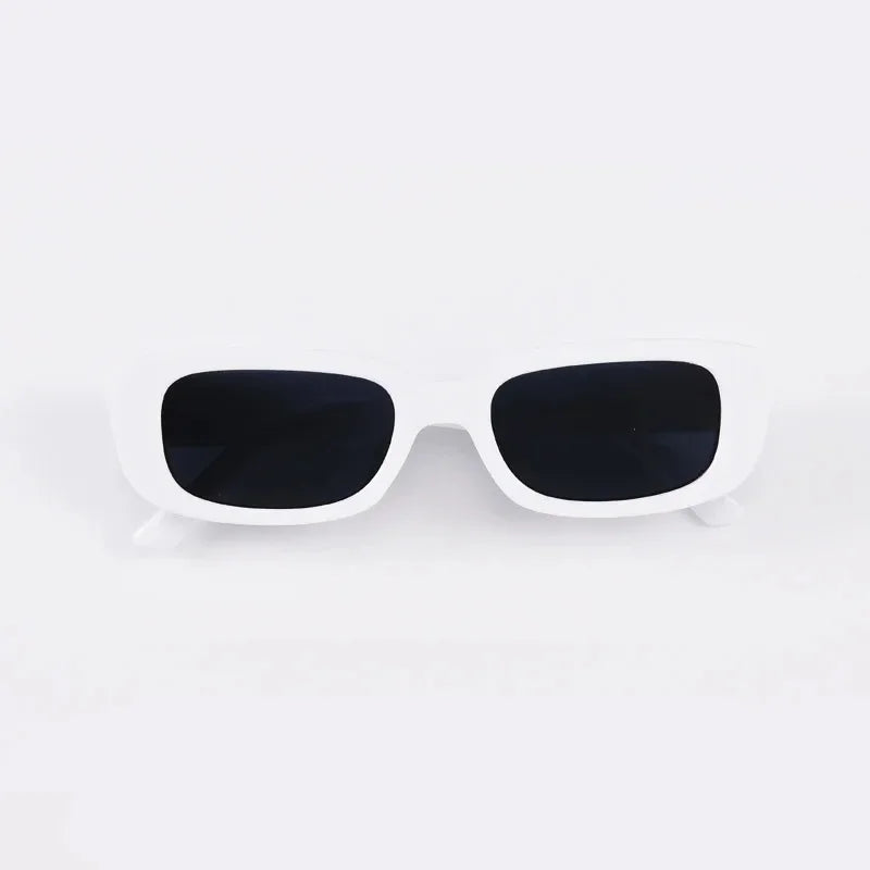1/2/3/4pcs New Small Sunglasses Women Men Trendy Vintage Brand Designer Hip Hop Square Green Sun Glasses Female Eyewear Oasis Select B