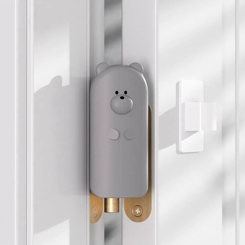 New Silicone Door Stopper Anti Pinch Hand Anti-grip Children Security Protection Easy to Install Durable Finger Protector Door Oasis Select grey