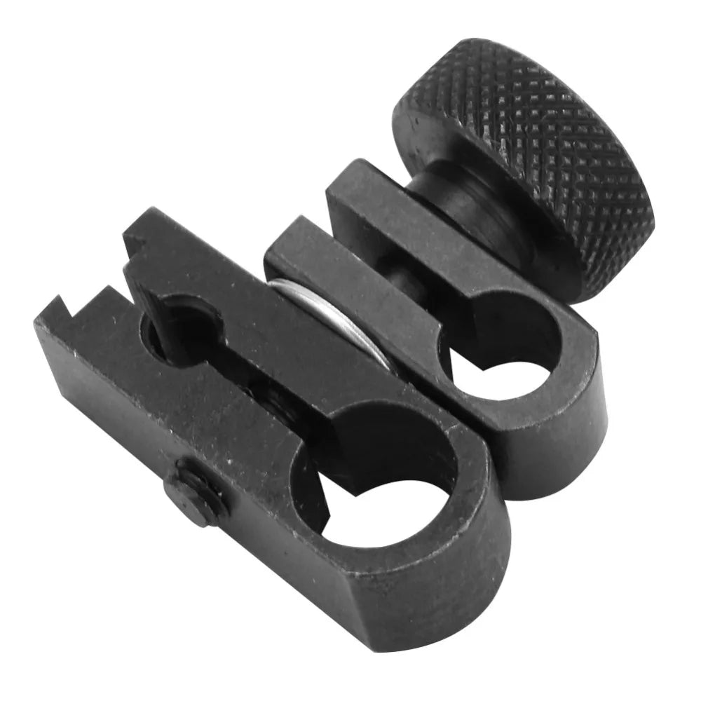 4mm 6mm 8mm Diameter Hole Dial Indicator Clamp Chuck Black Carbon Steel Swivel Sleeve Lever Dial Gauge Clamp Rotatable Oasis Select