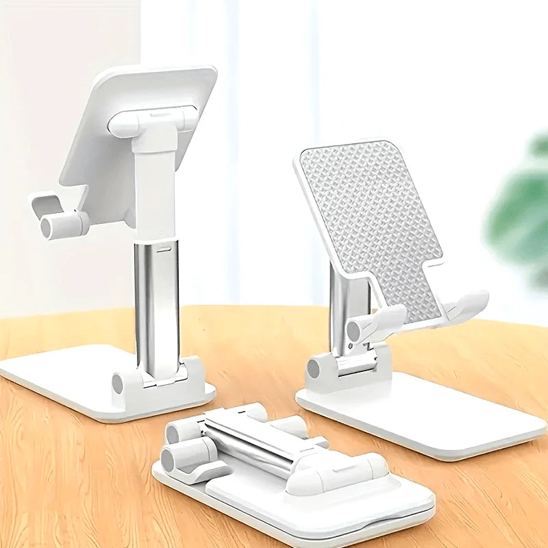 2pcs Adjustable Desktop Phone and Tablet Holder For iPhone, For iPad, and Xiaomi - Universal Desktop Stand Oasis Select