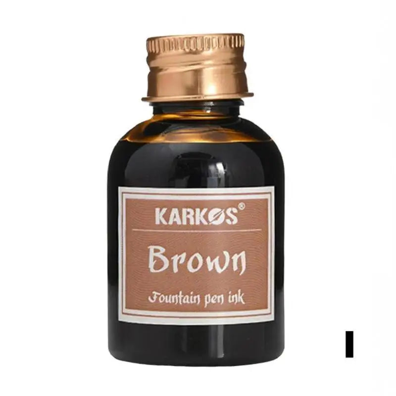 30ml Fountain Pen Ink – Non-Clogging, Water-Soluble, 10 Colors