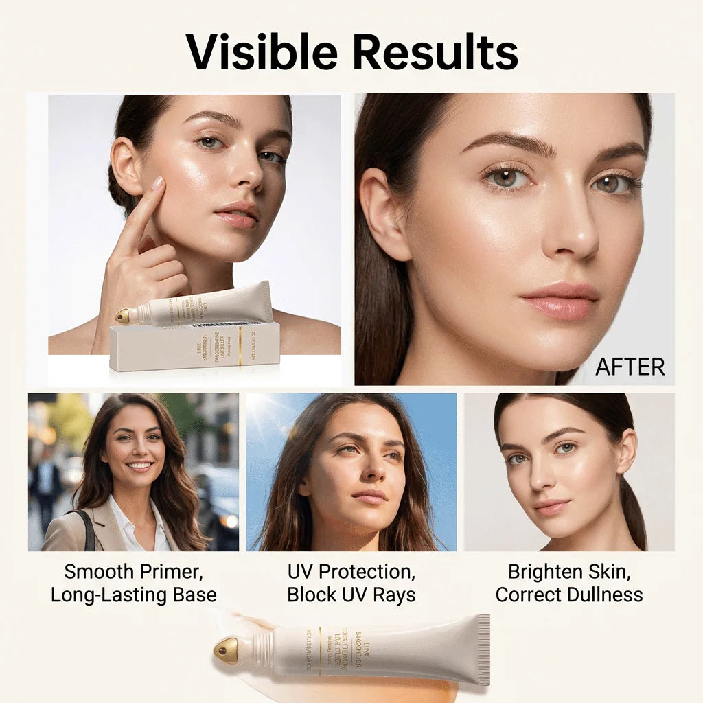 Nicotinamide Makeup Primer Hide Pores Oil Shine Control Brighten Dull Skins Prevent Sunburn Natural Base 3-In-1 Face Concealer Oasis Select