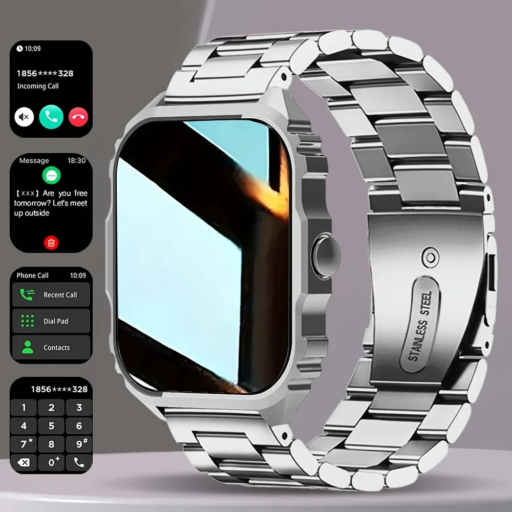 ERUN Smart Watch 1.84" Screen – Sports, Calls, Music & Alexa
