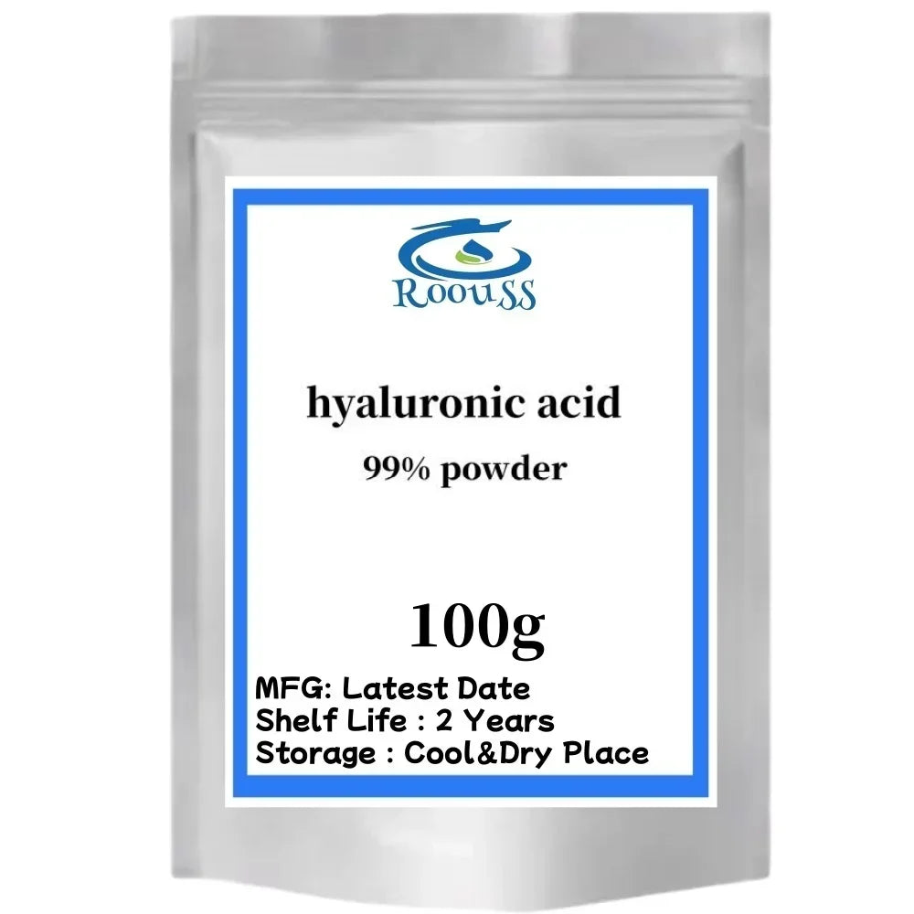 99% Pure Hyaluronic Acid Powder – Cosmetic Grade Moisturizer Cosmetic Raw Ingredient Oasis Select