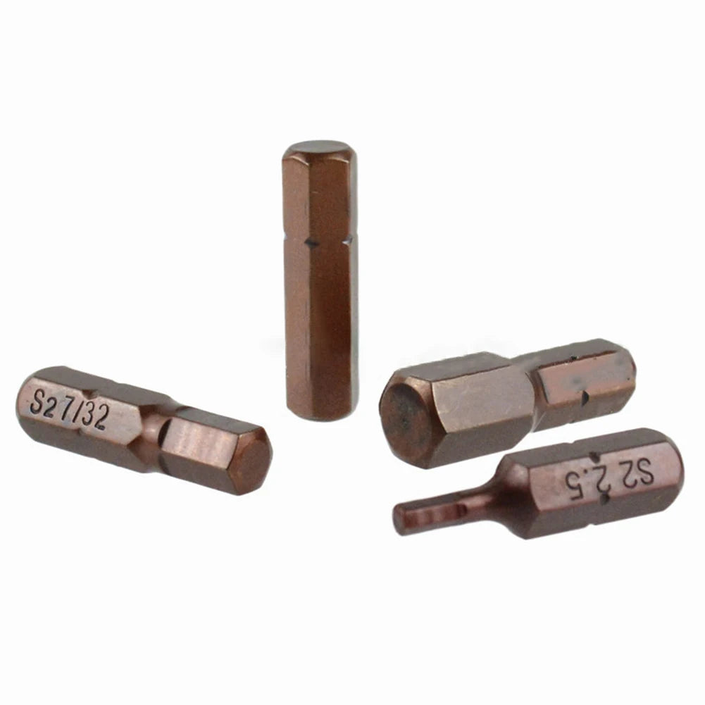 12/24pcs 1/4 Screwdriver Bit Set Hexagonal Screwdriver Bit Magnetic Set 25mm Hex Shank Driver Bit With Bit Holder Oasis Select