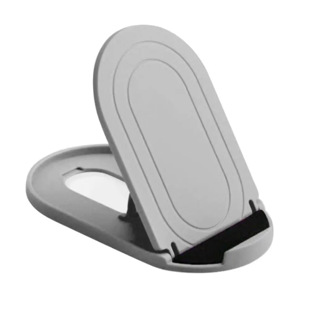 ABS 4 Degrees Foldable Desk Stand Adjustable Foldable 4 Degrees Foldable Phone Holder Portable 4 Degrees Oasis Select grey