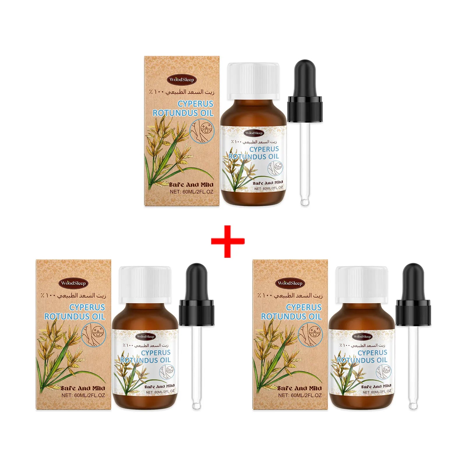 Cyperus Rotundus Oil Hair Inhibition Serum – Slow Regrowth Hair Inhibition Serum Oasis Select 180ml boxed
