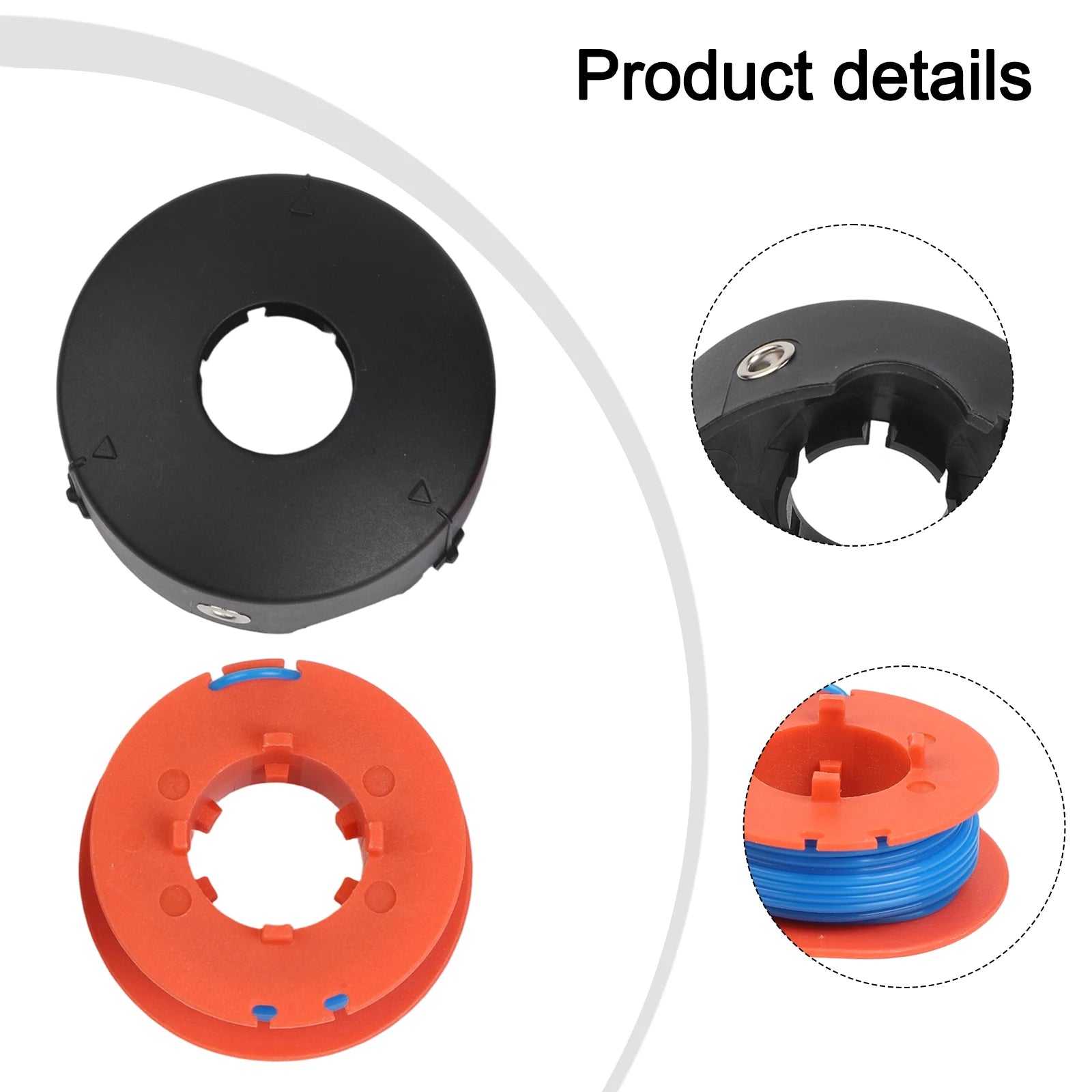 Spool Line Spool Cover Head For ART23 26 30 ART2300 ART300 ART2600 ART300 Lawn Mower Garden Tool Parts Oasis Select