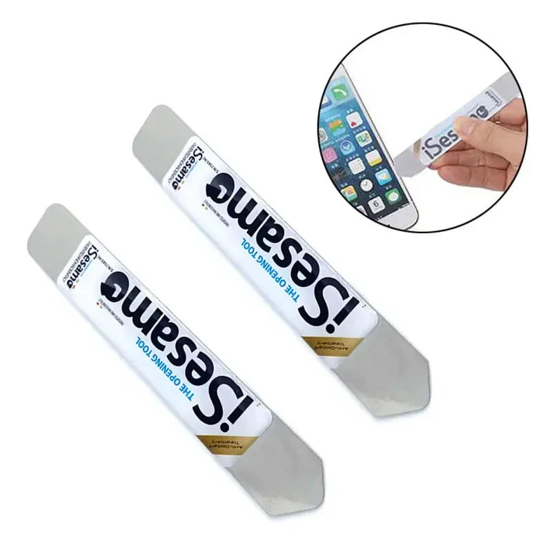 2PCS/5PCS Stainless Steel Opening Tools - Soft Thin Pry Spudger for Samsung, iPhone, iPad Screen & Battery Repair Oasis Select