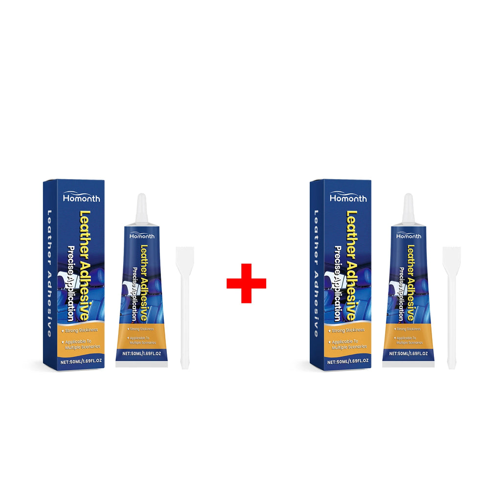 Leather Adhesive for Leather Shoes Bags Strong Adhesion Waterproof Quick Dry Avoid Drilling Nailing Car Leather Care Oasis Select 2pcs