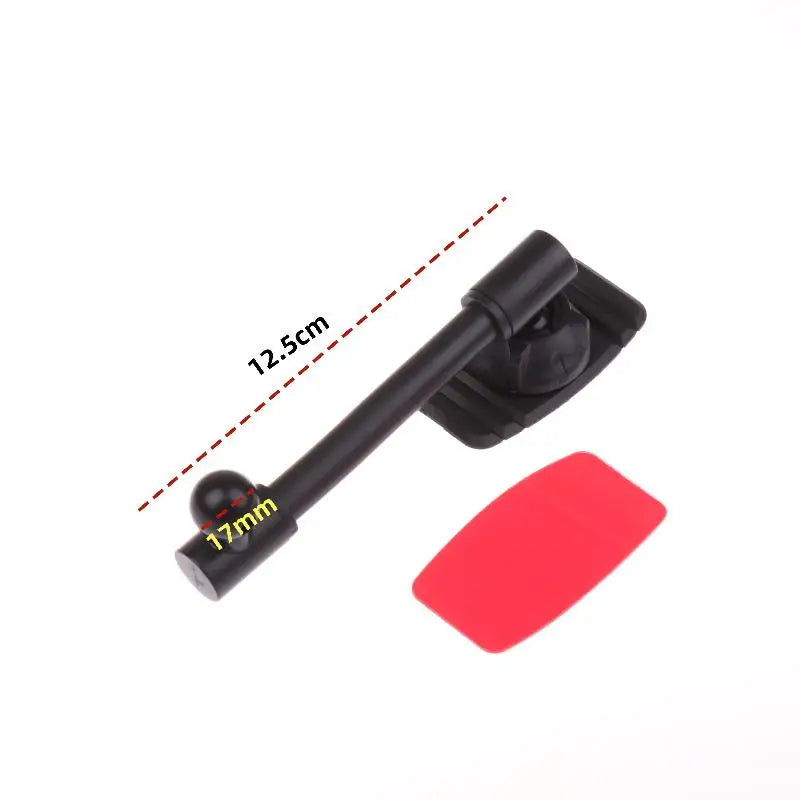 Mobile Phone Car Mount Stand with 17mm Ball Head Arm, Ideal for Dashboard and Windshield, Comes with Nano Glue Sticker Base Oasis Select A2 12CM