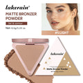 ibcccndc Matte Bronzer Palette – Contour, Blush & Shine Control Matte Bronzer Palette Oasis Select 05 MOTIVATE