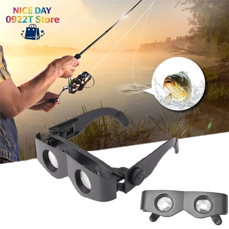 Glasses Fishing Focus Adjustable Professional Binoculars Telescope Magnifier Glasses Hands-Free Wearable For Theater TV Sight@#X Oasis Select