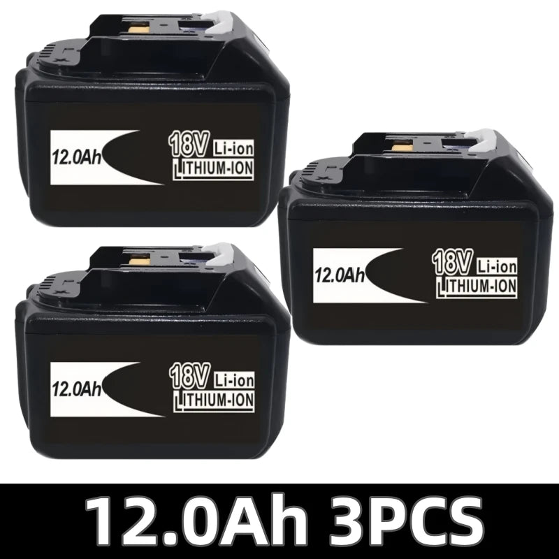 18V 12.0Ah battery for replacement Makita LXT BL1860B BL1860 BL1850 lithium-ion power tool battery Original 100NEW Oasis Select 12.0Ah 3PCS