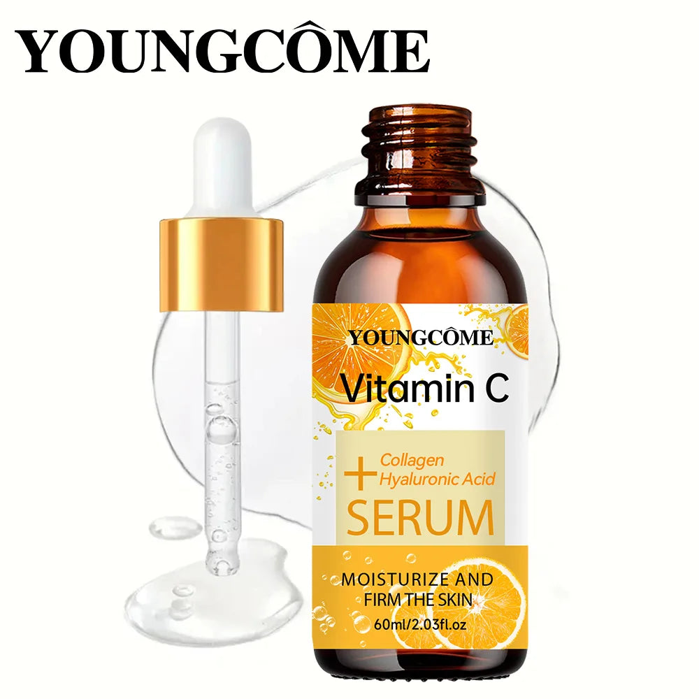 YOUNGCOME 2-Pack Vitamin C & Hyaluronic Acid Brightening Serum Face Brightening Serum Oasis Select