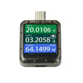 Type-C Power Meter Voltmeter Current Charging Power Detector DC4.5-48V 6A Battery Tester USB Fast Charge Detection Trigger Oasis Select A