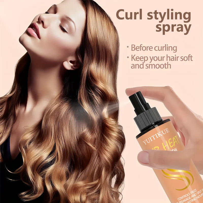 YUITIKUE Silky Hair Spray – Heat Protection & Silk Care