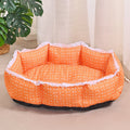 Lace sofa, pet dog bed, cool pad, kitten bed cushion, pet sofa bed Oasis Select orange S 49x38cm