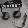 Universal Headphone Over Ear Foldable Wired Earphones HiFi Stereo Sound Portable Headset 3.5mm Oasis Select Black