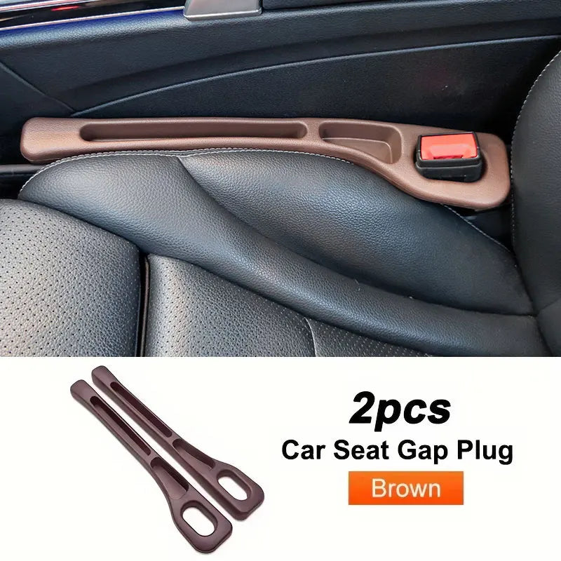 Car Seat Gap Filler & Console Organizer – 2Pcs Universal