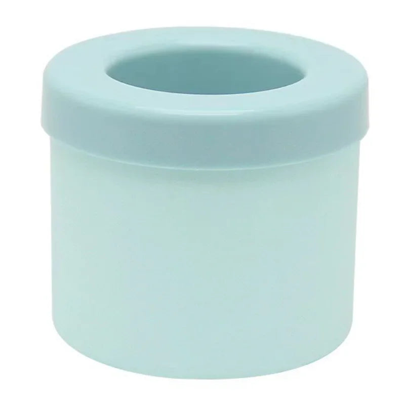 Ice Bucket Cup Mold Ice Cubes Tray Food Grade Quickly Freeze Silicone Ice Maker Creative Design Ice Bucket Whiskey Beer Maker Oasis Select Blue