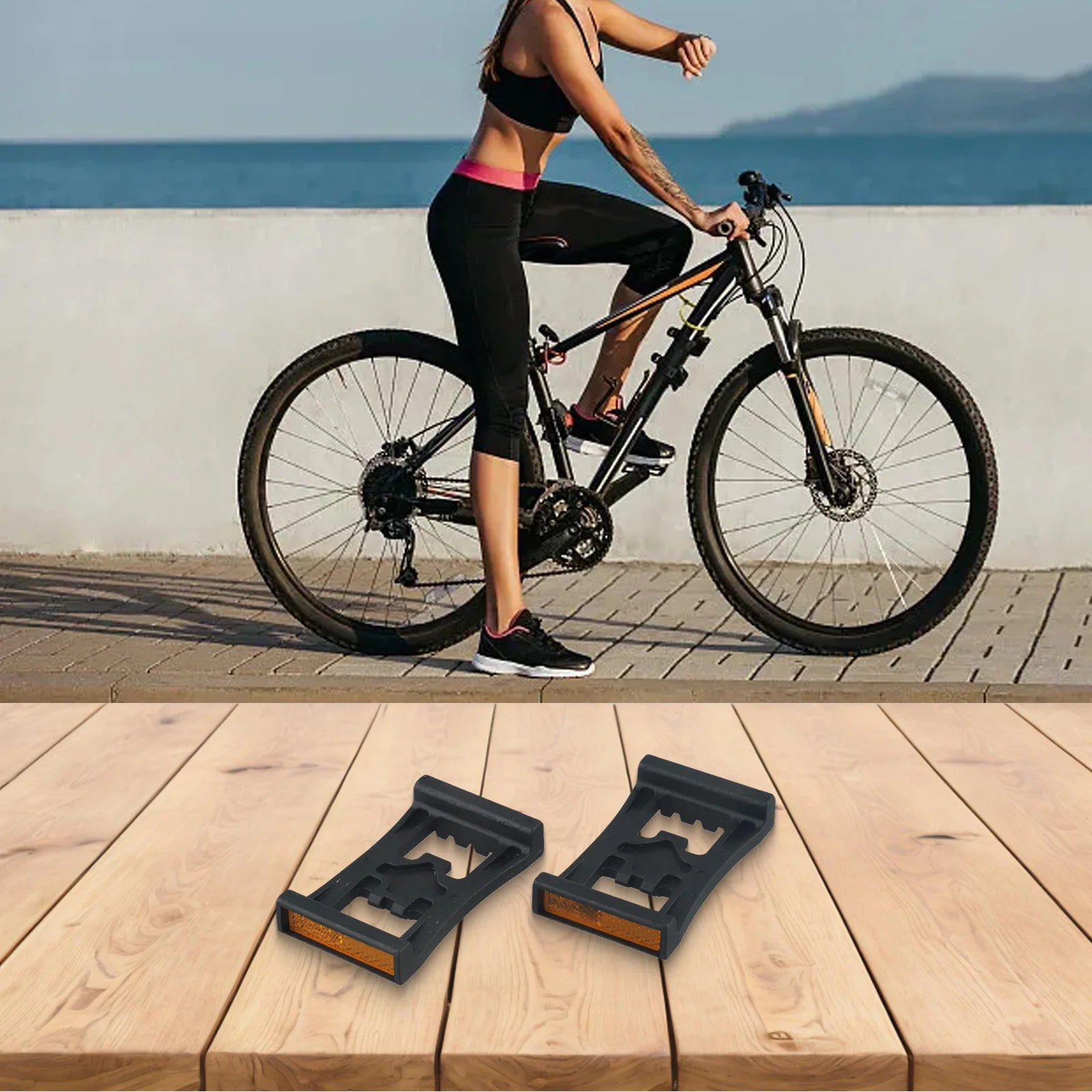 Cleat Bicycle Lock Pedal Engineering M520 M540 Plastic SM-PD22 Tree Finger Adapters Flat Pedal Hot Sale Newest Oasis Select
