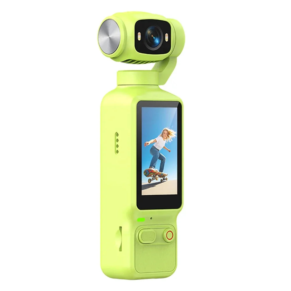 1080P Pocket Sports Camera | 180° Lens & Face Tracking