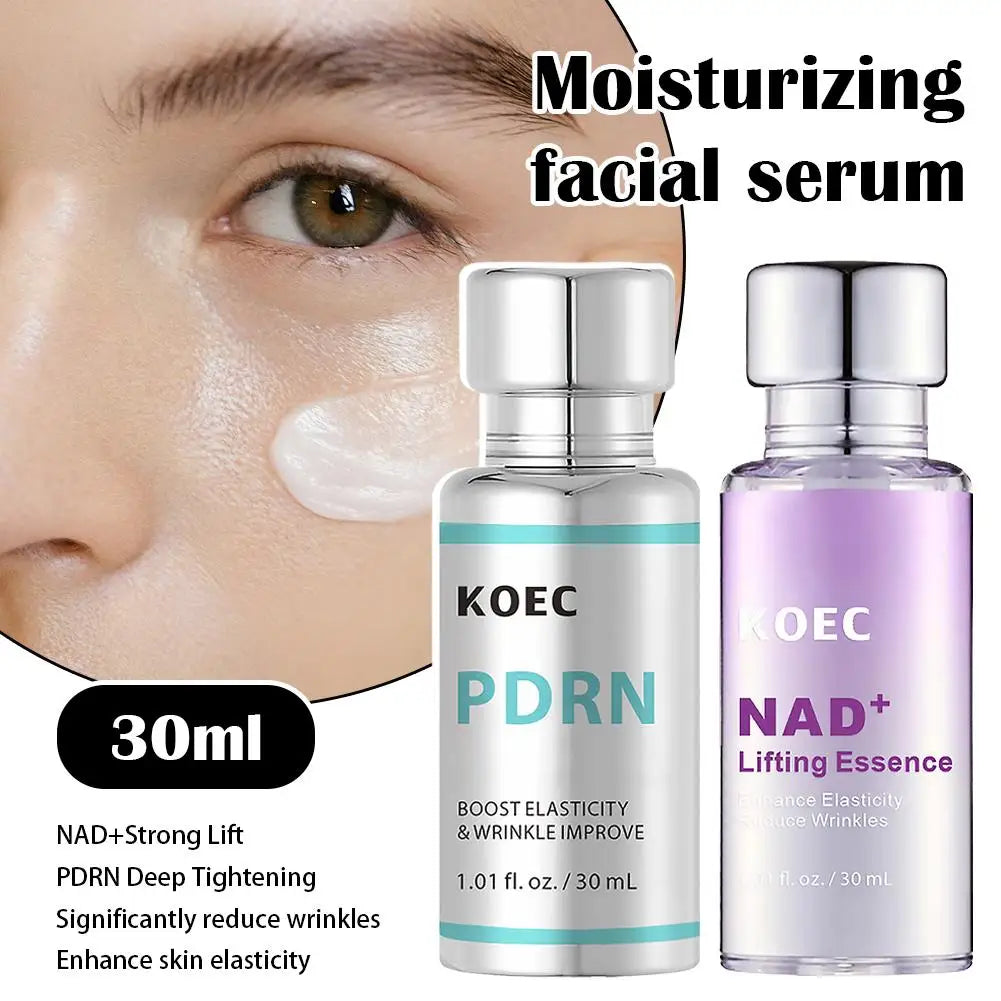 PDRN Korean Nad Plus Facial Essence Brightening Moisturizing Youth Serum Elastic Firming Lifting Skin Care 30ml Oasis Select