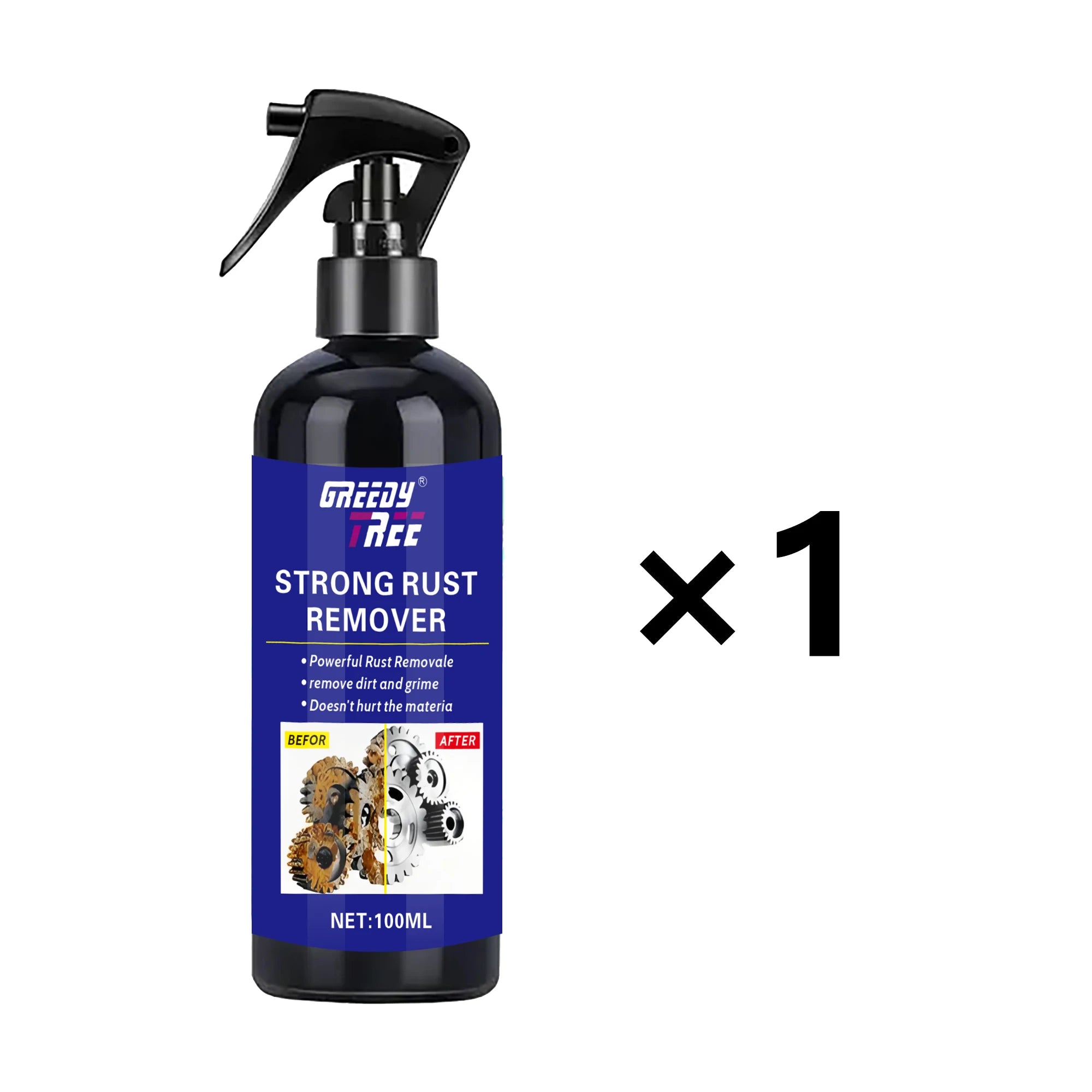 Multi-Purpose Rust Remover Spray | Chrome, Paint & Auto Care