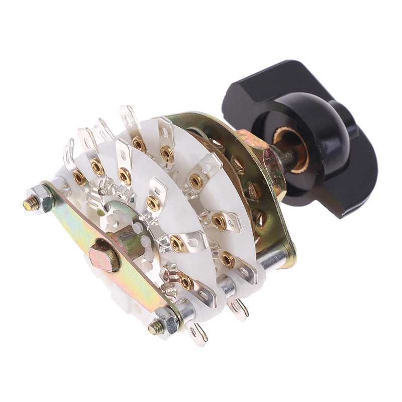 New 2 Pole 6/7/8/9/10 Position 4 Pole 3/5 Position With Channel Rotary Switch Selector With Cap Channel Selector Rotary Switch Oasis Select