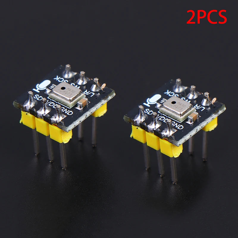 INMP441 Omnidirectional Microphone Module MEMS Sensor 24 Bit High-precision Low-power I2S Digital Output Sensor Module For ESP32 Oasis Select A2 2PCS