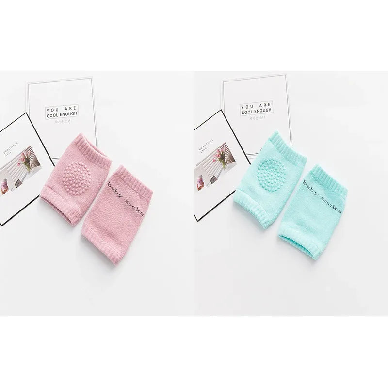 1/2 Pairs Baby Knee Pad Kids Safety Crawling Elbow Cushion Infant Toddlers Baby Leg Warmer Knee Support Protector Pads Oasis Select Mix-2pairs 2