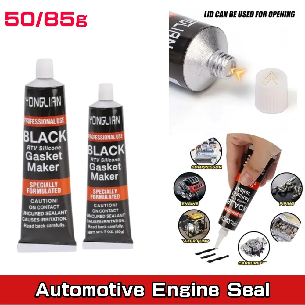 85/50g Hi-Temp Sealant Oil Resistant No Gasket Adhesive High Temperature For Car Automotive Motorcycle Engine Seal Oasis Select