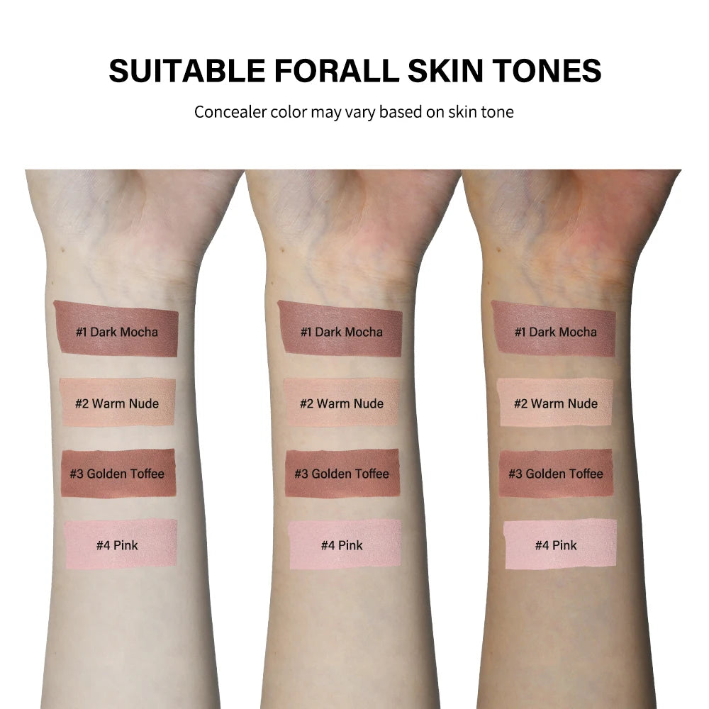 Under Eye Brightener Concealer Cover Anti Dark Circles Nourishing Light Texture Color Corrects & Brightens Concealer Eye Makeup Oasis Select