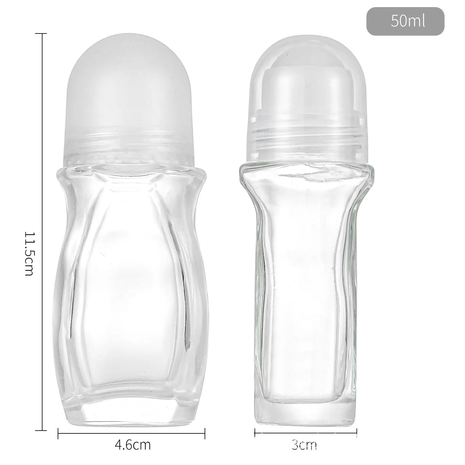 Glass Roll-On Bottle | Refillable 30ml & 50ml Travel Perfume Vial
