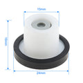 10Pcs POM Shower Check Valve Anti‑Backflow Sealing Gasket One‑Way Non‑Return Valve for Shower Head Mixing Valve Plumbing System Oasis Select B