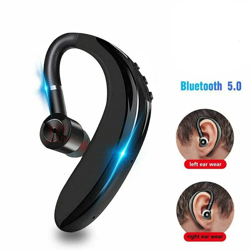 S109 Wireless Bluetooth Headset Single Ear Left and Right Ear Wear Ear-Mounted for iPhone Samsung Xiaomi Phones In-ear Earphones Oasis Select