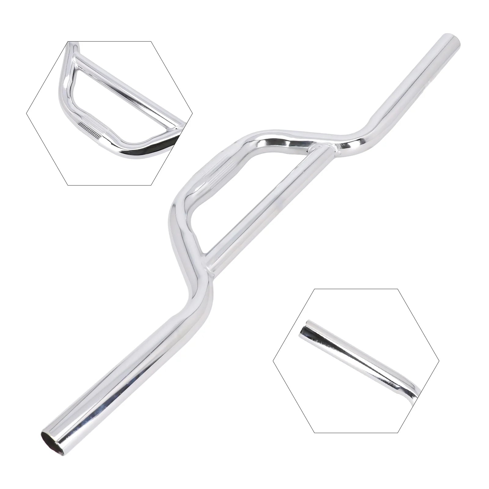 Bicycle Handlebar Bike Handle Bar Spare Accessories Easy Installation Parts Repair Replacement Riser Brand New Oasis Select