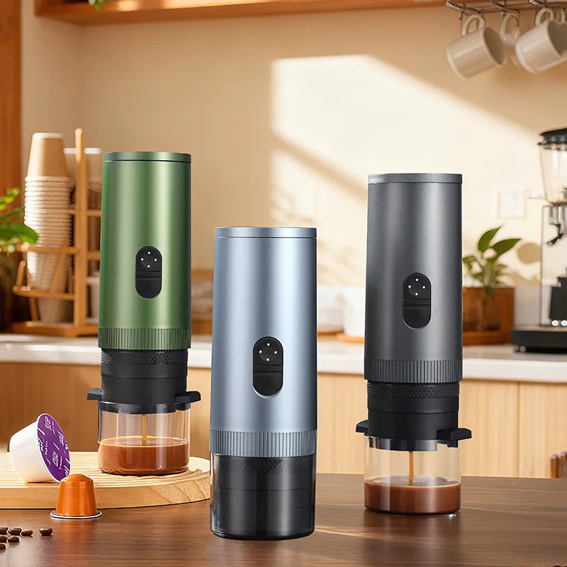 Portable 3-in-1 Espresso Machine 20 Bar USB Car & Camping