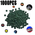 1000-100PCS Spirulina Flakes Spirulina Catfish Tropical Veggie Algae Wafers Bulk Fish Food Feed Hot Oasis Select 1000pcs