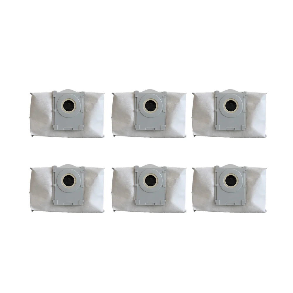 2 Mop Rollers 2 Main Brushes 6 Dust Bags For Ecovacs For Deebot X9 X11 T80s Robot Vacuum Cleaner Parts Accessories Kit Oasis Select