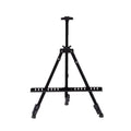 Sketch Drawing Portable Design Sketch Easel Folding Adjustable Height Artist Easel Versatile Durable Metal Easel Art Studio Oasis Select Black
